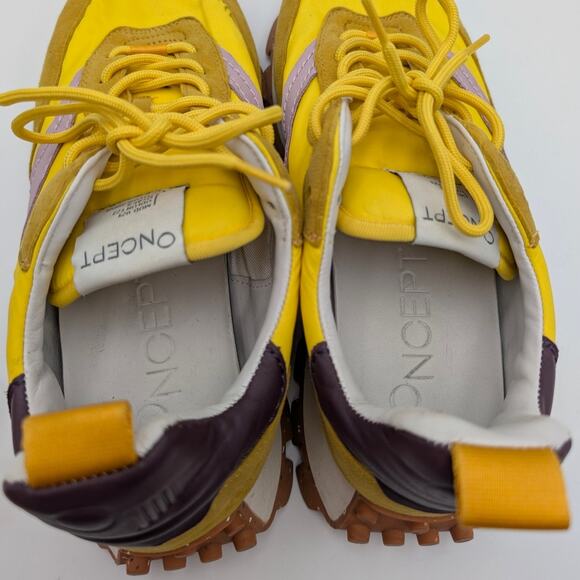 ONCEPT Osaka Elite Trainer Sneaker Shoes Women's Yellow Maize Size US10 EU40.5 - Picture 12 of 14